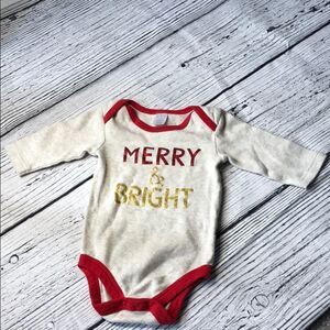 🍭6/$30 Modern Baby Christmas Onesie 6-9 m